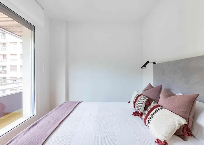 公寓 New Amara Friends & Families Parking 圣塞瓦斯蒂安